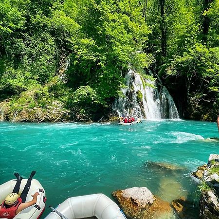 Rafting Camp Modra Rijeka Hotel Scepan-Polje ภายนอก รูปภาพ