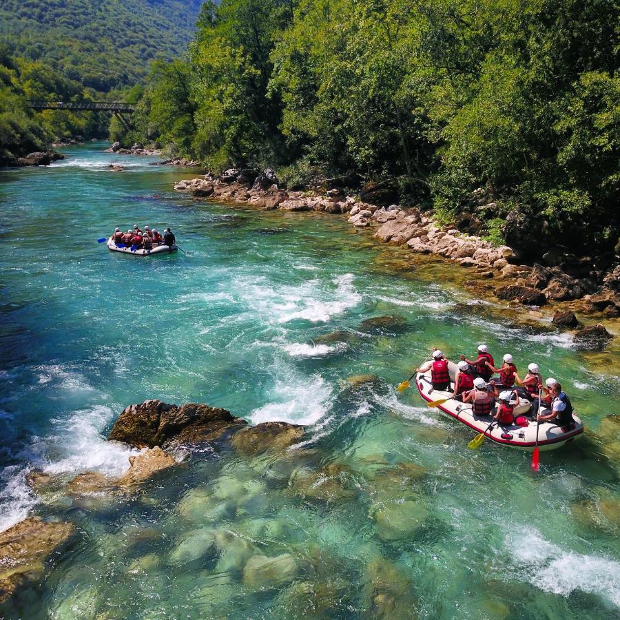 Rafting Camp Modra Rijeka Hotel Scepan-Polje ภายนอก รูปภาพ